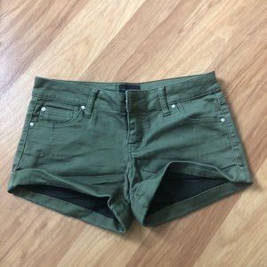 Celebrity Pink army green shorts